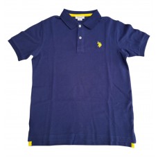 U.S.POLO ASSN US41597001-137 ΠΑΙΔΙΚΗ ΒΑΜΒΑΚΕΡΗ ΜΠΛΟΥΖΑ ΚΟΝΤΟΜΑΝΙΚΗ POLO ΑΓΟΡΙ ΜΠΛΕ